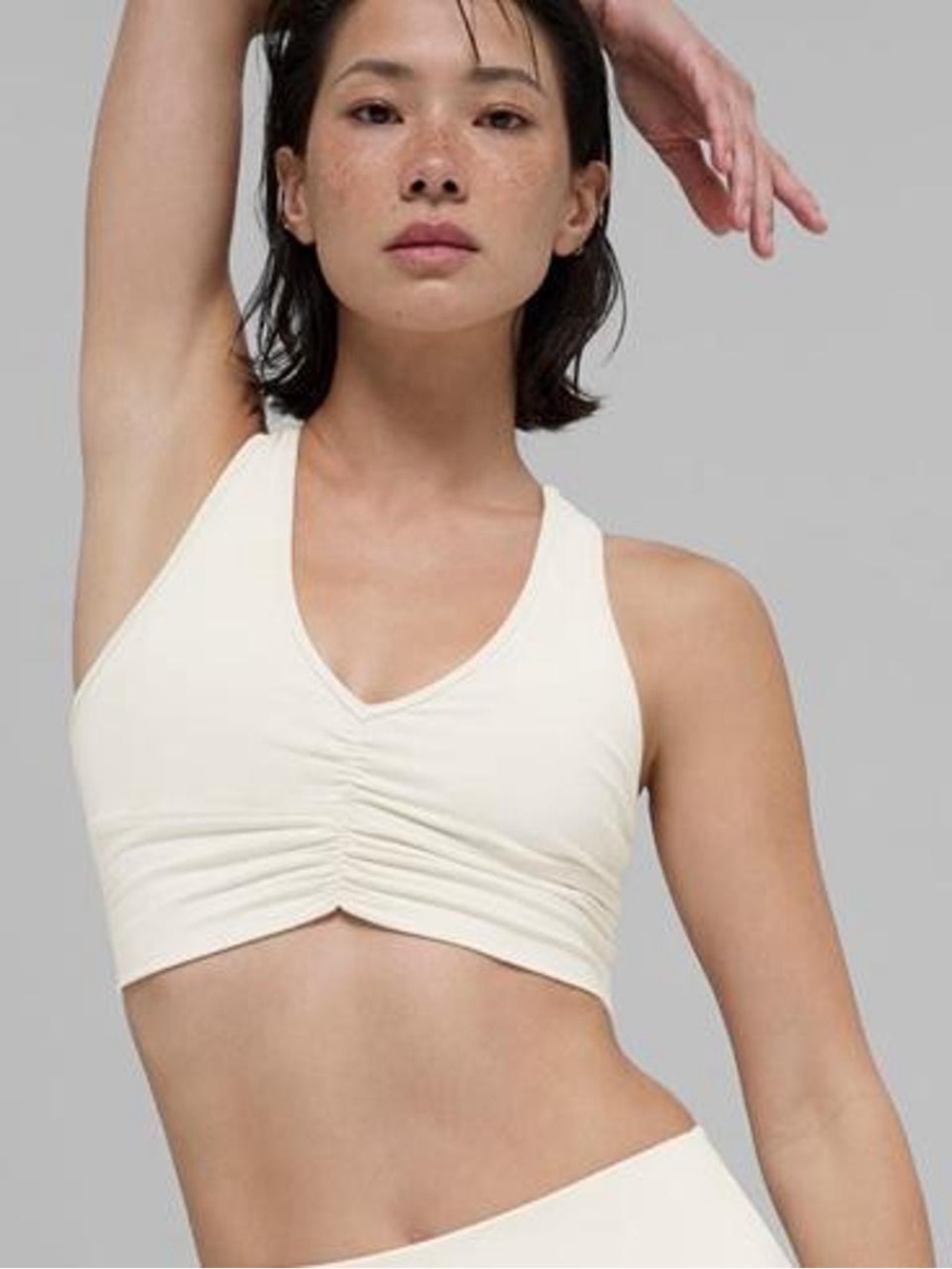 ALO Wild Thing Bra in Ivory, Medium